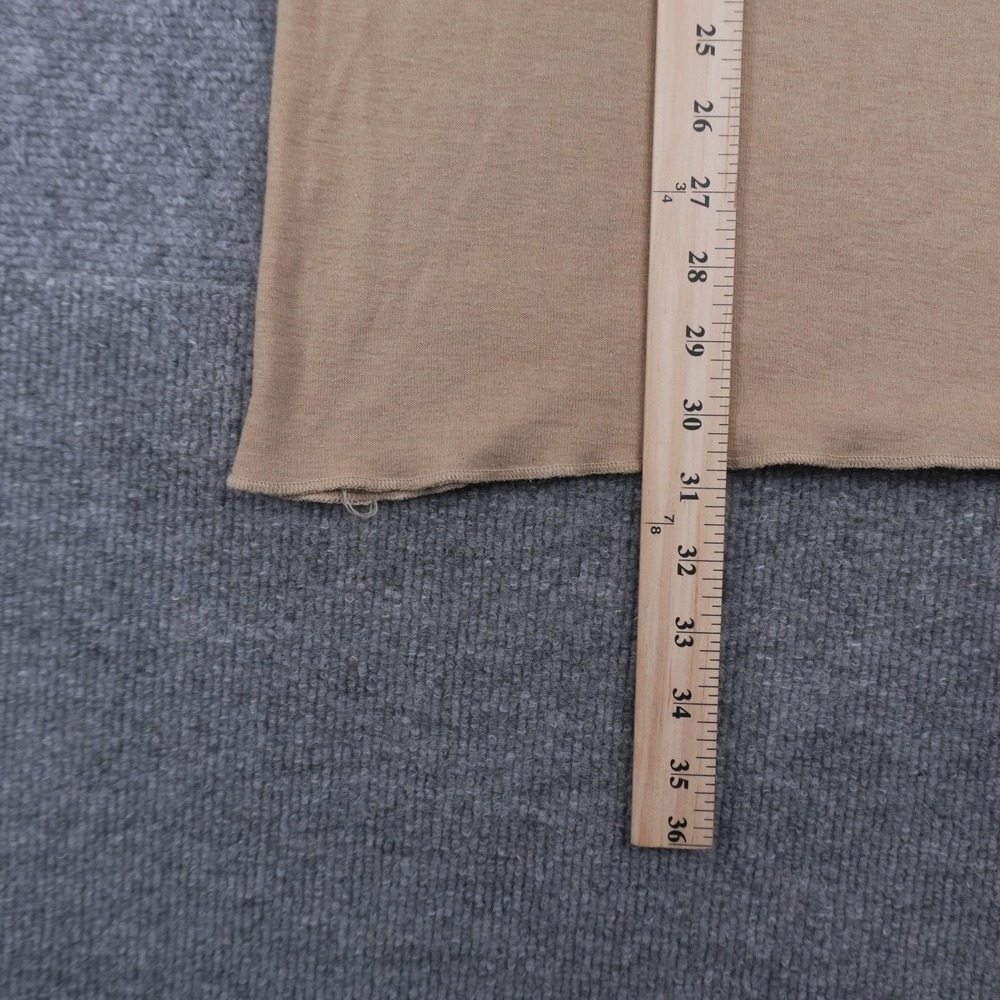 Vintage Duofold Thermal Henley Men M Tan Wool Blend Base Layer Made in USA - Picture 8 of 9